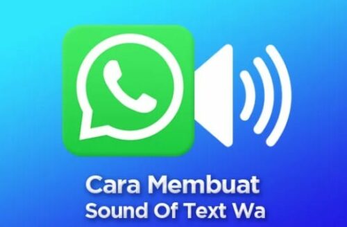 Cara Buat Sound of Text WA Viral