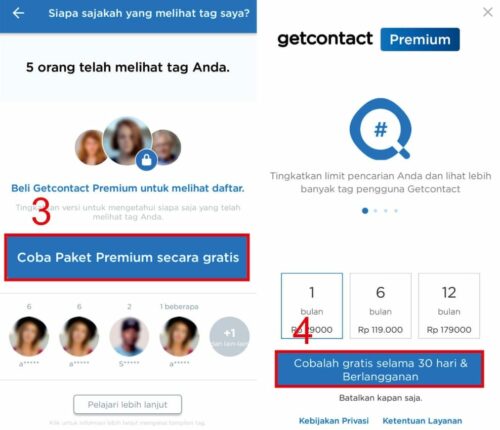 Cara Update GetContact Premium Mod Apk