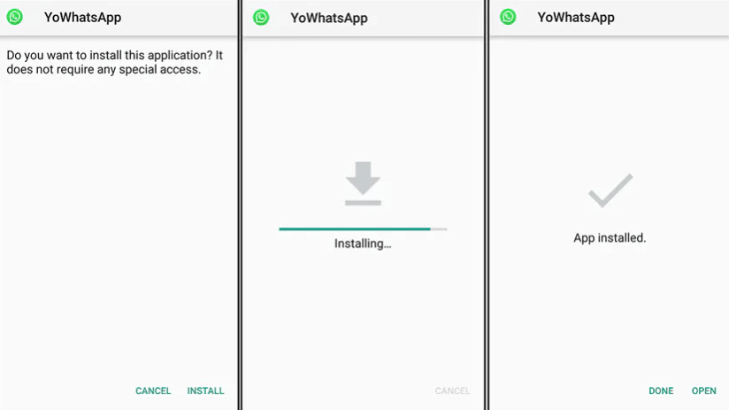 Instal YoWhatsApp Mod Apk Terbaru